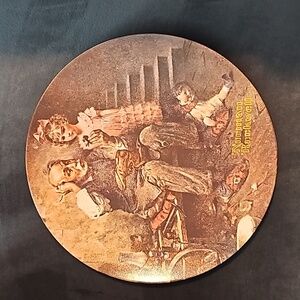 Bradford Exchange "The Cobbler" - Rockwell Heritage Collection
